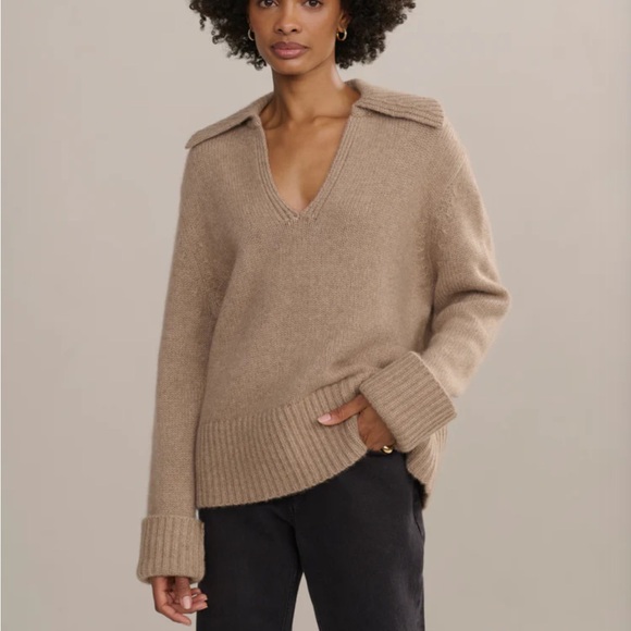 Jenni Kayne Sweaters - Jenni Kayne Cashmere Phoebe Polo size XS